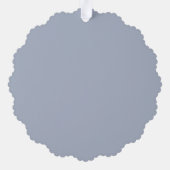 Kerst Winter Sneeuw Bomen Kardinaal Ouders Ornament Kaart (Achterkant)