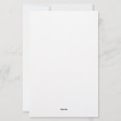 Kerst winter sneeuwpop SlipperyJoe groene sjaal Briefpapier (Achterkant)