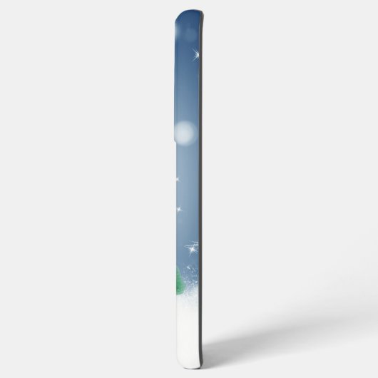 Kerst winter sneeuwpop SlipperyJoe groene sjaal Samsung Galaxy Hoesje (Linkerkant)