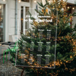 Kerst Winter Trouwstoel Grafiek Acryl Acryl Bord<br><div class="desc">Verhoog uw kerst bruiloft met onze gepersonaliseerde acryl bruiloft zithoek grafiek, een prachtige bruiloft zithoek display perfect voor de winter bruiloft ideeën. Dit elegante winter bruiloft stuk voegt een vleugje winter bruiloft esthetiek aan uw evenement. Of u nu een rustieke winterbruiloft plant of op zoek bent naar unieke ideeën voor...</div>