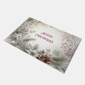 Kerst Winter Vakantie Deurmat (Schuin)