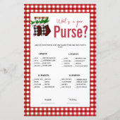 Kerst Winter Vakantie Portemonnee Vrijgezellenfees (Voorkant)