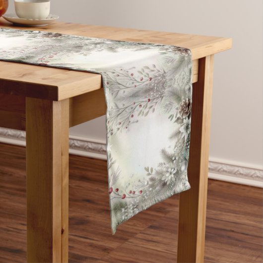 Kerst Winter Vakantie Tafel Runner Medium Tafelloper (Voorbeeld)