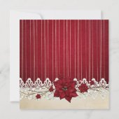 Kerst Winter Vakantie Vrijgezellenfeest Kaart (Achterkant)