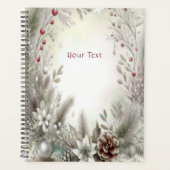 Kerst Winter Vakantieplanner Planner (Voorkant)