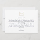 Kerst Winter Village Blauw Niet Foto Bedrijf Feestdagenkaart (Achterkant)