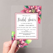 Kerst Winter Vrijgezellenfeest Acryl Uitnodigingen (Insitu (Draagbaar))