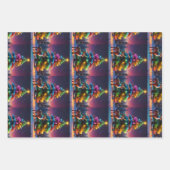 Kerst Winter Wonderland Vakantieseizoen Inpakpapier Vel (Voorkant)