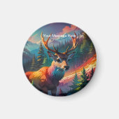 Kerst Winter Wonderland Vakantieseizoen Magneet (Voorkant)