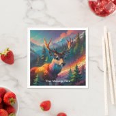 Kerst Winter Wonderland Vakantieseizoen Servet (Insitu)