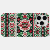 Kerst/Winterbeurs eiland rood & groen Case-Mate iPhone Case (Achterkant (horizontaal))