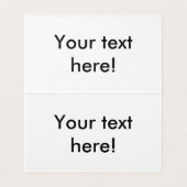 Kerst winterlandschap kaart (Binnenkant ongevouwen)