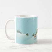Kerst Winterlandschap Koffiemok (Links)