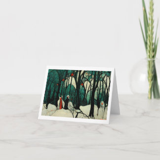 Kerst-winterlandschap-vouwkaart 01 kaart