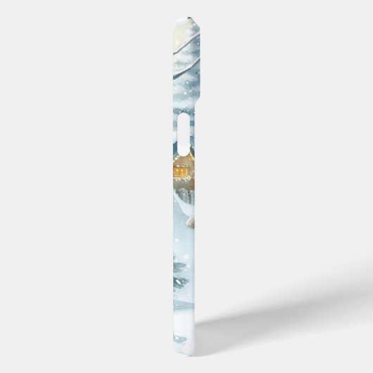 Kerst / winterseizoen Sneeuwman Case-Mate iPhone Case (Achterkant / Rechts)