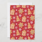 Kerst: winterthema kaart (Achterkant)