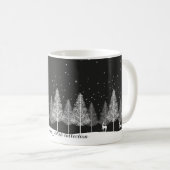 Kerst witte mok (Voorkant rechts)