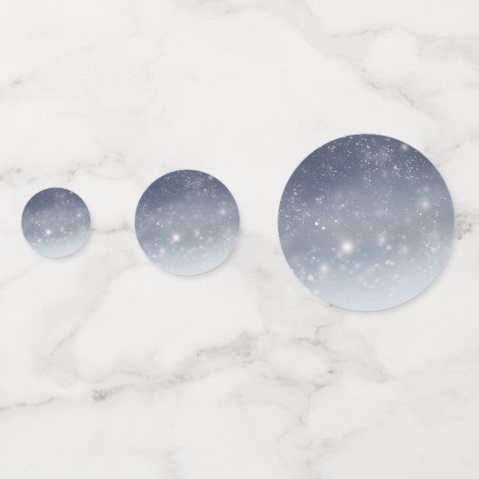 Kerst Witte Sneeuwvlokken Confetti (Voorkanten)