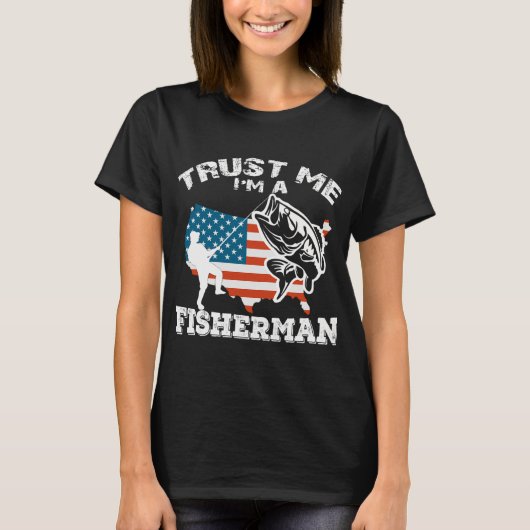 Kerst Witte Steur Vis T-shirt (Voorkant)