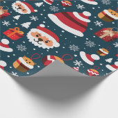 Kerst Wonderland Cadeaupapier (Hoek)