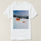 Kerst wordt geannuleerd Unisex T-shirt (Design voorkant)