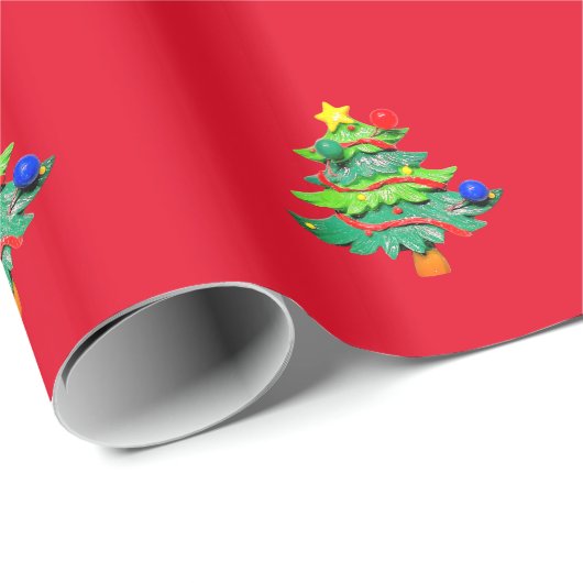 KERST WRAP STIJL EN DESIGN CADEAUPAPIER (Rol Hoek)
