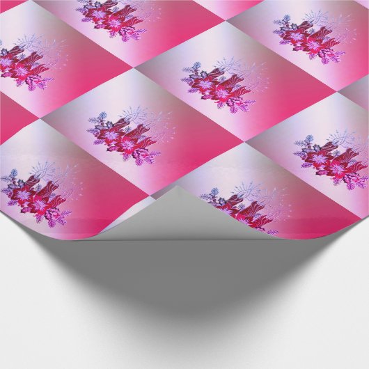 KERST WRAP STIJL EN DESIGN CADEAUPAPIER (Hoek)