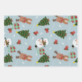 kerst wrapper inpakpapier vel (Voorkant 2)