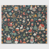 Kerst Wrapping Papier 30 inch x 15 voet (Vlak)