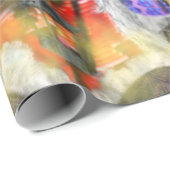 Kerst Wrapping Papier met Gelukkige Gnomen (Rol Hoek)