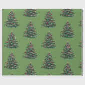 Kerst Wrapping Papier Nieuwjaar (Vlak)