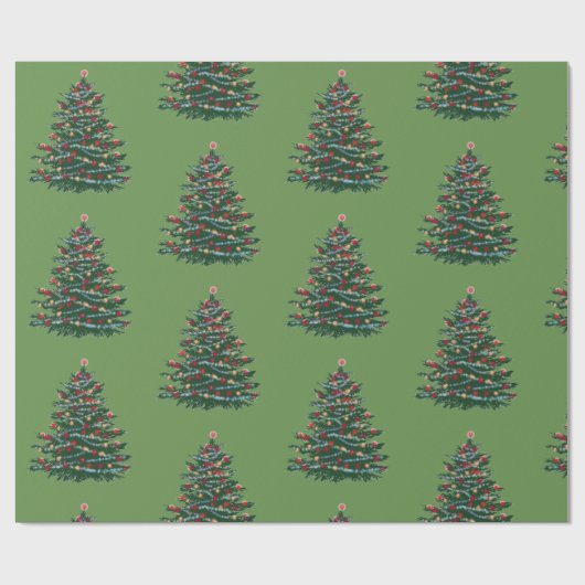 Kerst Wrapping Papier Nieuwjaar (Vlak)