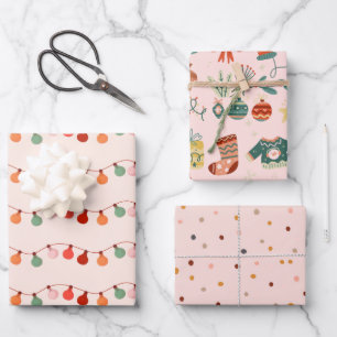 Kerst Xmas Decoratie Wrapping Papier Inpakpapier Vel
