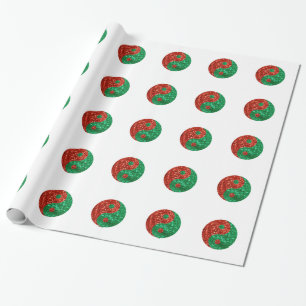 kerst yang cadeaupapier
