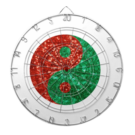 kerst yang dartbord (Voorkant)