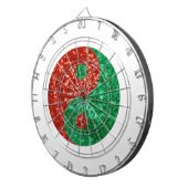kerst yang dartbord (Voorkant Rechts)