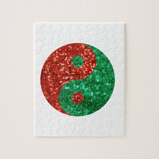 kerst yang legpuzzel (Verticaal)