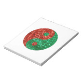 kerst yang notitieblok (Linkerzijde)