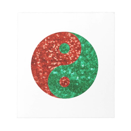 kerst yang notitieblok (Voorkant)