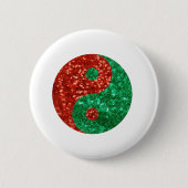 kerst yang ronde button 5,7 cm (Voorkant)