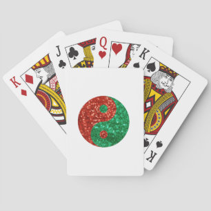 kerst yang speelkaarten