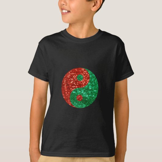 kerst yang t-shirt (Voorkant)