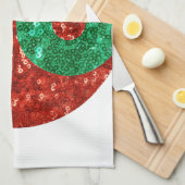 kerst yang theedoek (Quarter Fold)