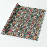 Kerst Yorkie Wrapping Papier<br><div class="desc">🎄🐾 Omarm het feestelijke gejuich met onze schattige Yorkie Christmas Sweater Wrapping Paper! GROOTS Geef uw geschenken een extra vleugje vakantie schattigheid met ons exclusieve geïllustreerde Yorkshire Terrier design. Stel je de genot van je dierbaren voor terwijl ze cadeaus krijgen verpakt in dit charmante, hoogwaardige inpakpapier. 🎅 Onze Yorkie in...</div>