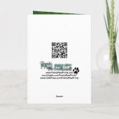 Kerst - Yorkshire Terriër - Bella Feestdagen Kaart (Achterkant)