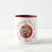 Kerst Yorkshire Terrier Mok (Midden)