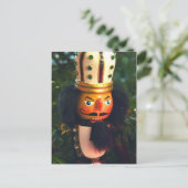 Kerst / Yule Nutcracker Soldier Post Kaart (Staand voorkant)