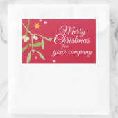 Kerst zakelijke cadeau labels (Tas)