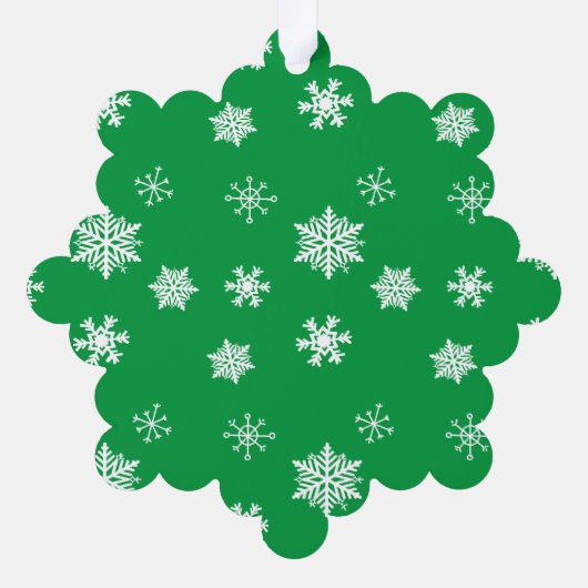 Kerst Zakelijke Klantwaarderingsgeschenken Ornament Kaart (Achterkant)