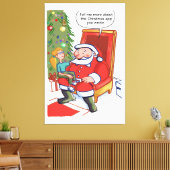 Kerst Zakelijke Partners canvas print (Insitu (Woonkamer))
